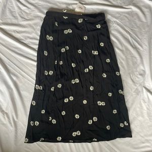 NWT Floral Slip Skirt - Size S